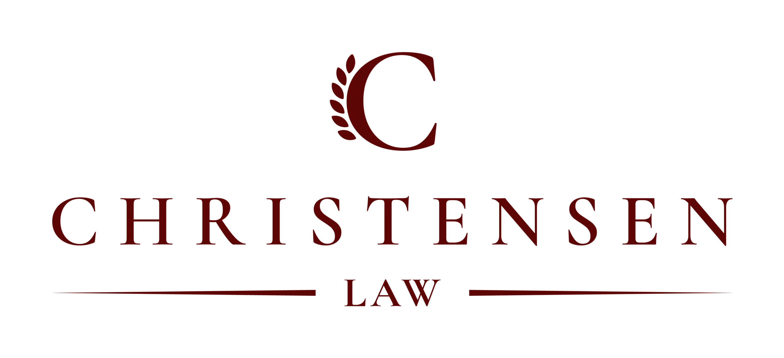Christensen Law Lockup Header